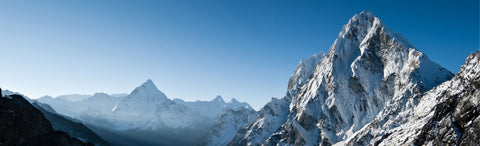 Mountain range representing how Hall & Associates helps bring businesses to their summit.