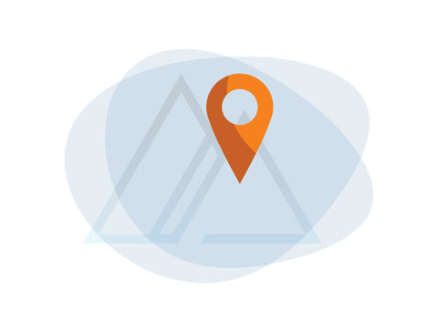 Expedition pin icon for the accounting services at Hall & Associates. 
